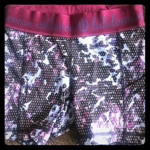 lululemon athletica running shorts